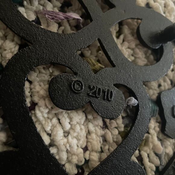 Pampered Chef copper heart kitchen decor trivet - Picture 7 of 10